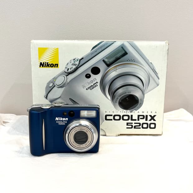 💙 작례)니콘 쿨픽스 5200 블루 /coolpix5200[한글지원]