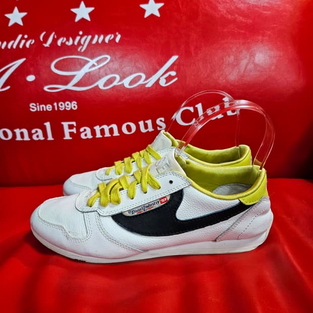 디젤(DIESEL) Y2k 셰클로 스니커즈 37size