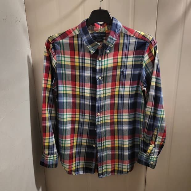 [S]랄프로렌 체크 셔츠