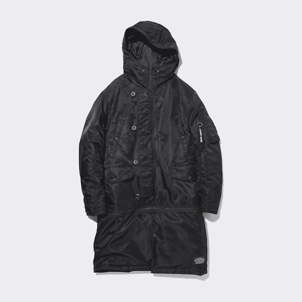 지유 GU x UNDERCOVER 히트 패딩