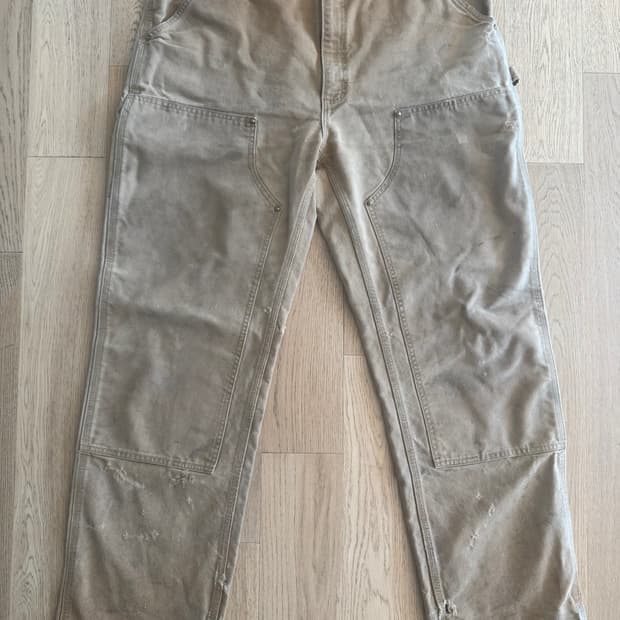 90s~00s 칼하트 더블니 usa made B01-BRN