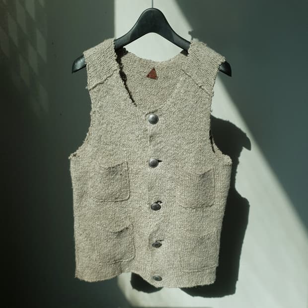 KAPITAL Concho Knit Vest