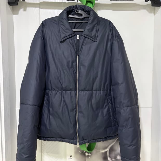 자라 ZARA 블루종 네이비 패딩 점퍼