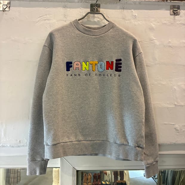 Etre Cecile 에트레 세실 팬톤 로고 스웻셔츠 XS