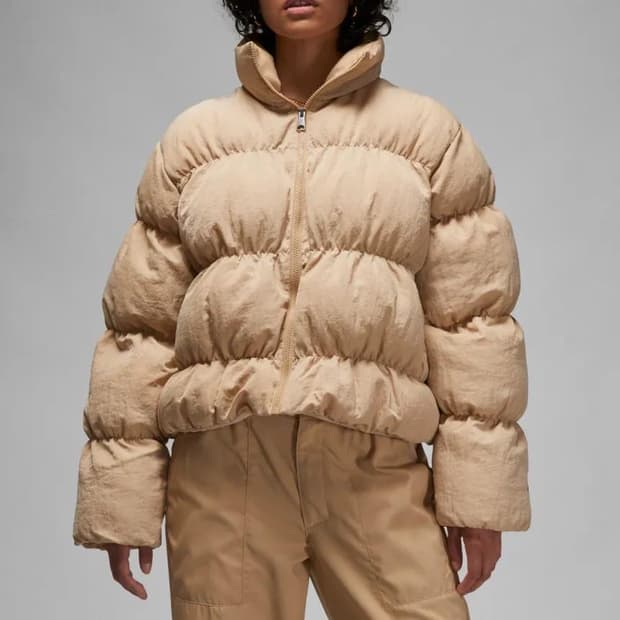 나이키 조던 셔링 푸퍼 패딩 S 정품