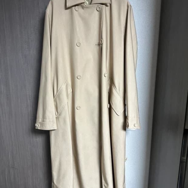 디올 남성 트렌치 코트 오버핏