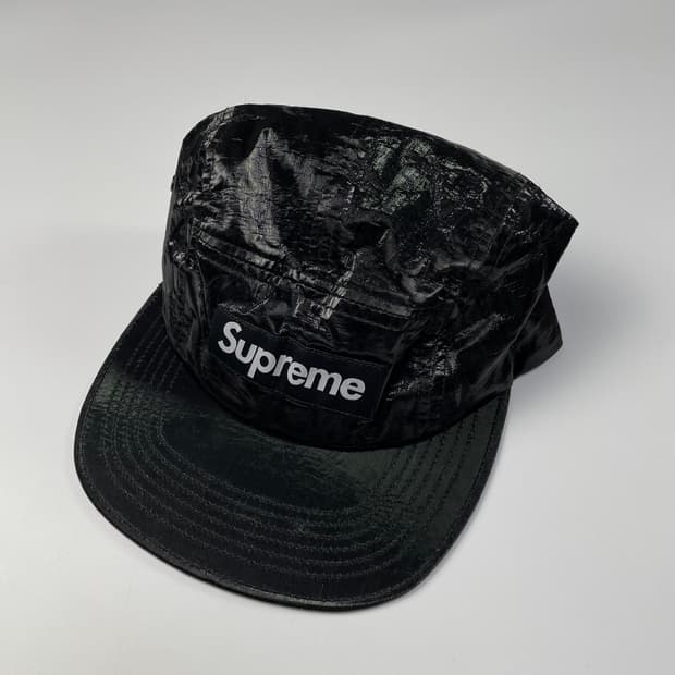 SUPREME 18SS Coated 슈프림 캠프캡