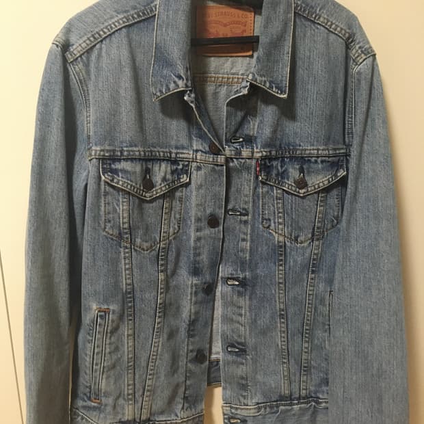 리바이스 청자켓 