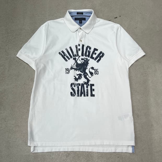 타미힐피거 프린팅 반팔카라티 s10865