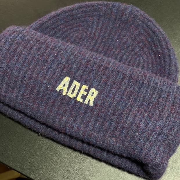 아더에러 마스크 비니 퍼플