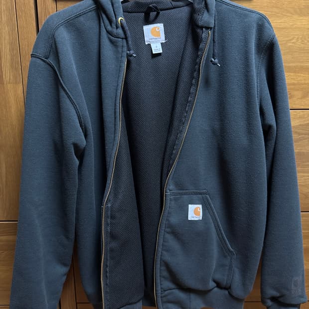 칼하트 써멀 후드집업 블랙S