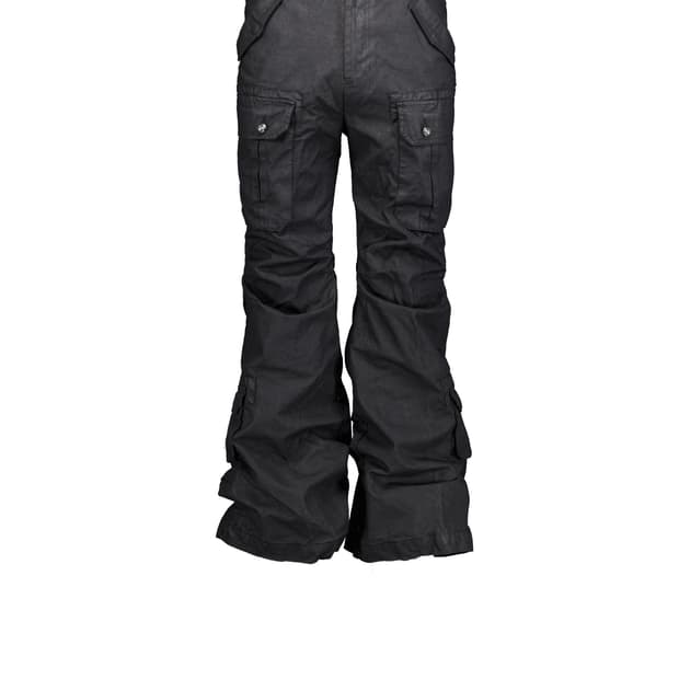 포그서비스 코팅 밀리터리 플레어 팬츠 2사이즈