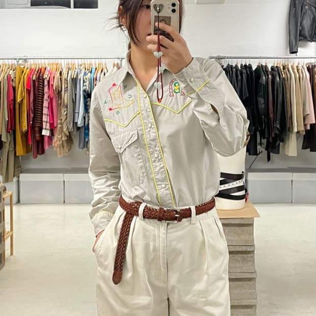 BEAMS x HIS TUBE western shirts