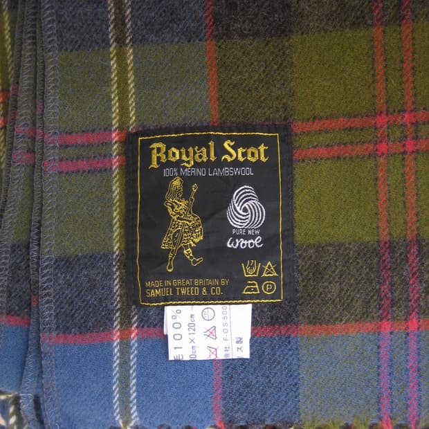 [Royal Scot blanket] _Made in England