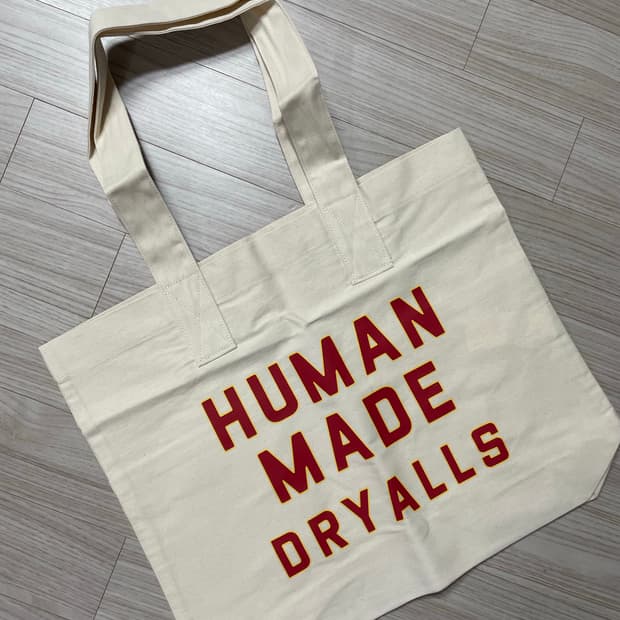 [새상품] 휴먼메이드 캔버스 토트백 오트밀