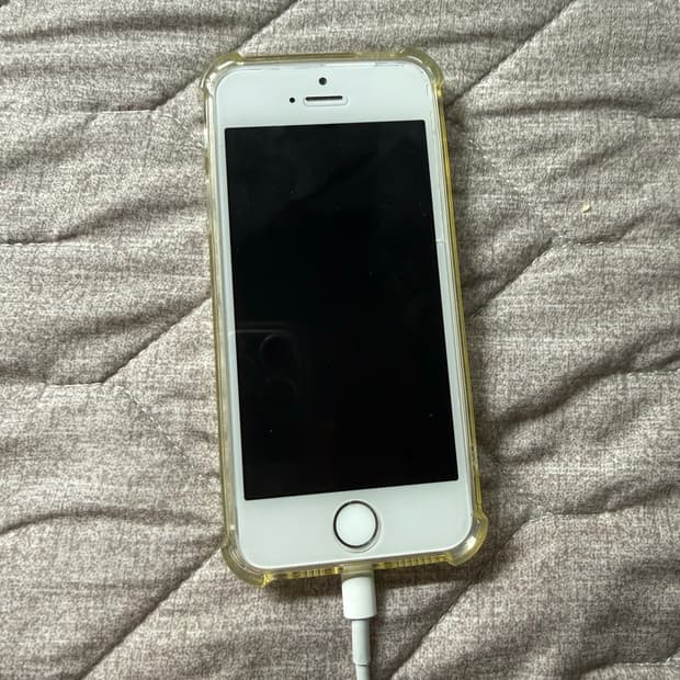 아이폰 se1 실버 64GB 배터리 성능 100