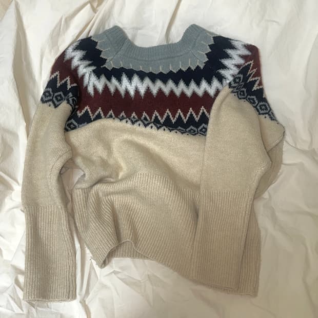 빈티지 스웨터