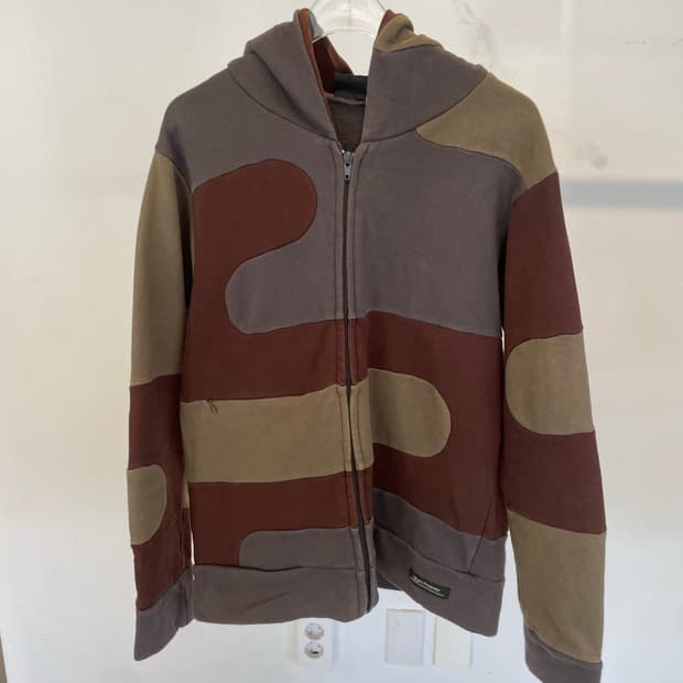 Gym master hood zip up