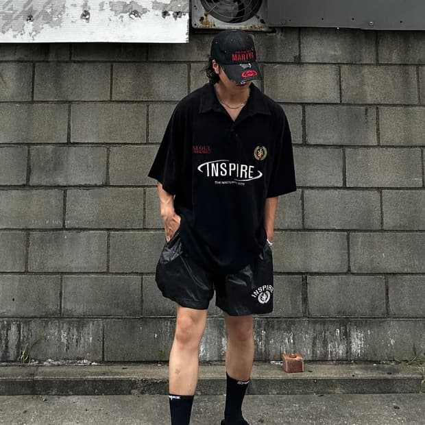 디앤에스알 인스파이어 테리 폴로 티셔츠