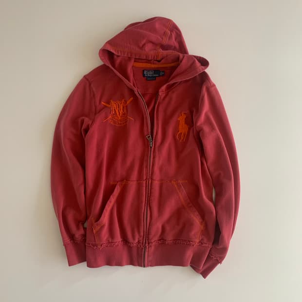 폴로 빅포니 후드집업