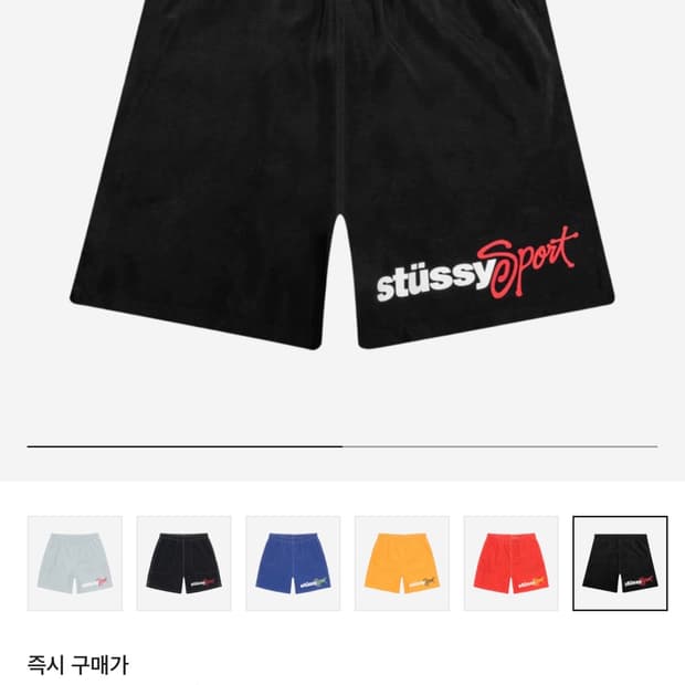 스투시 스포츠 워터 쇼츠 