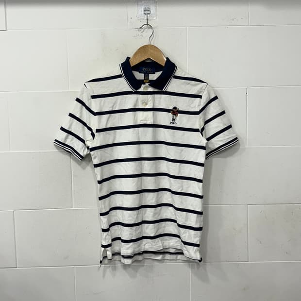 폴로 스트라이프 반팔L