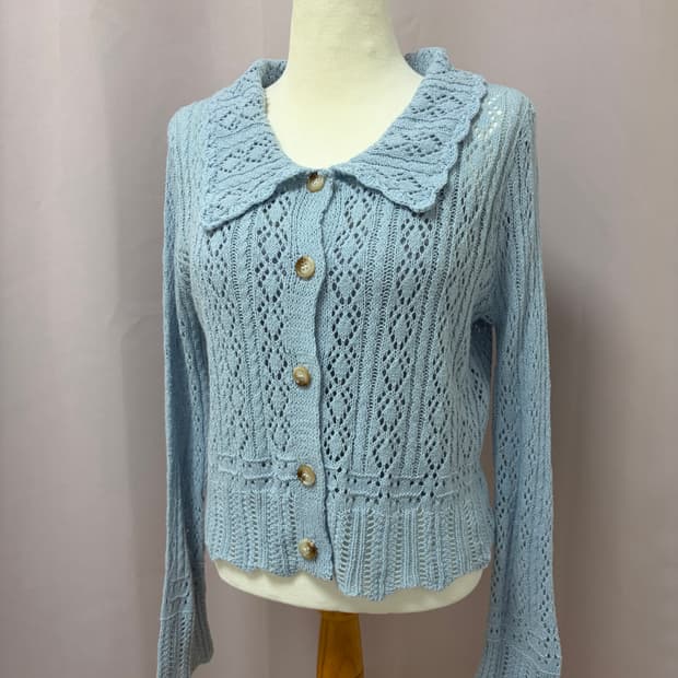 러블리 크로쉐 가디건