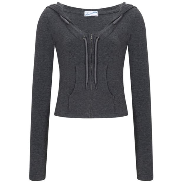 플리즈노팔로우 글렌후디 차콜