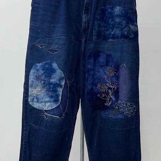 [4, XL] 캐피탈 카츠라기 팬츠