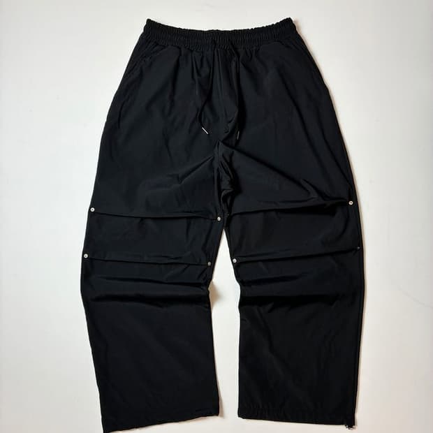 리치무드 와이드 스트릿 우븐 팬츠 PN8206