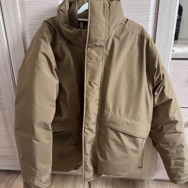 나나미카 숏다운자켓 베이지 m사이즈