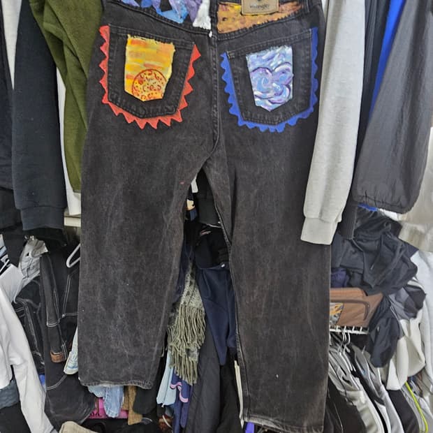 랭글러 아트피스 데님 팬츠