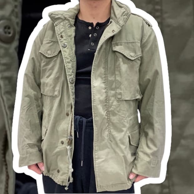 미군 오리지널 밀리터리 M-65 필드자켓 M