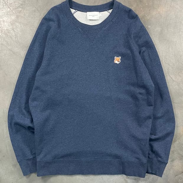 메종키츠네 폭스 헤드 스웻셔츠