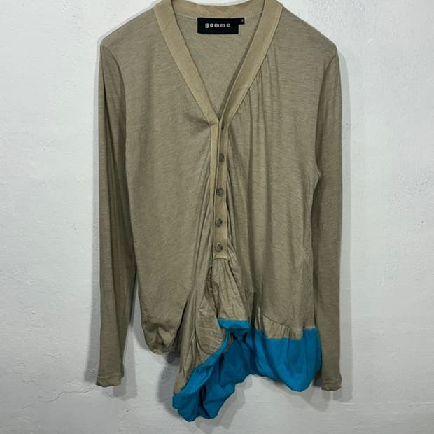 gomme layered cardigan