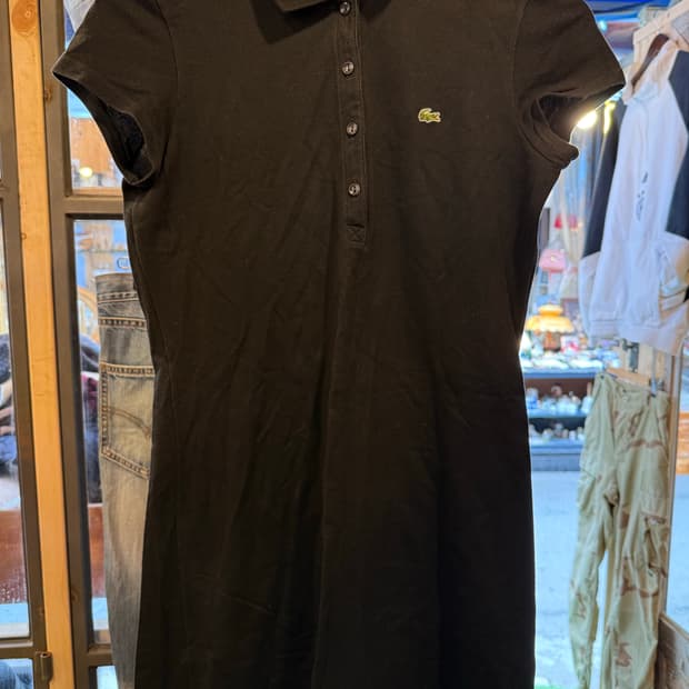 라코스테 블랙 pk 원피스