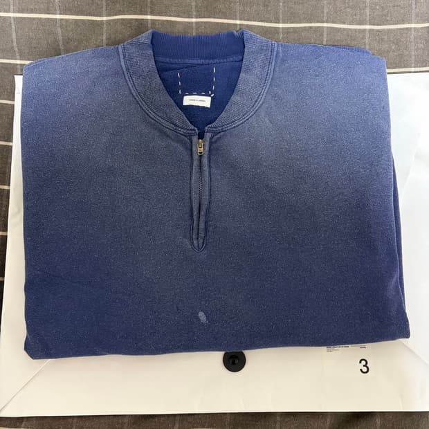 [3] 비즈빔 visvim 26ss mondo henley zip크래쉬