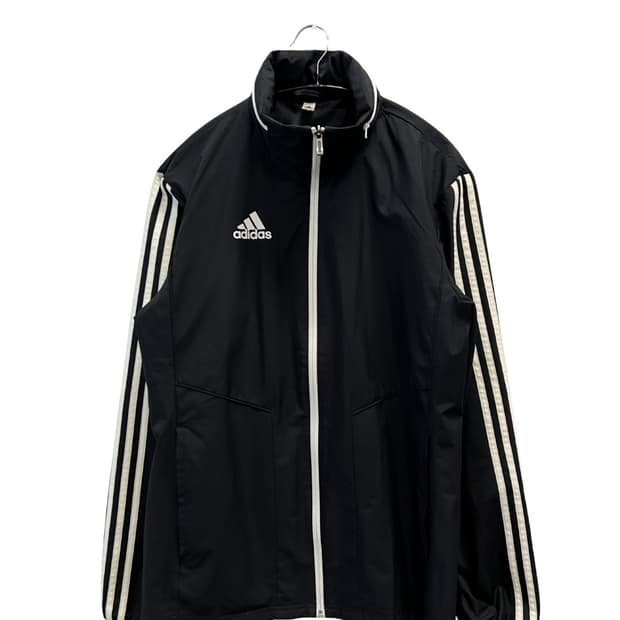 아디다스 티로19 우븐 바람막이 자켓 블랙