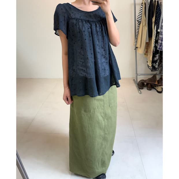 Earth music&ecology 블라우스