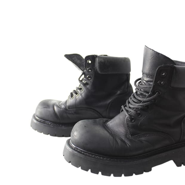 LOST GARDEN 로스트가든 레더 해머 부츠