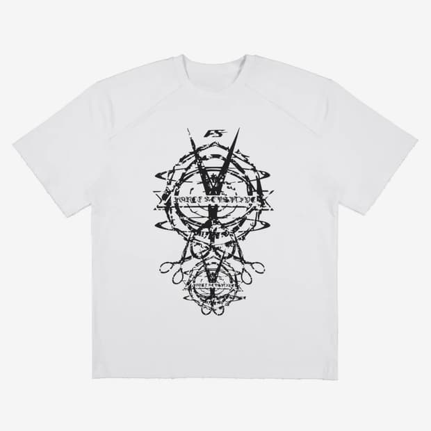 포스센스티브 / darkness scissors t-shirt / 0