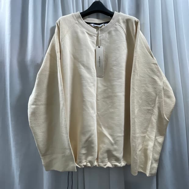 유니폼브릿지/ 스트링 리버스 스웻셔츠 아이보리/ XL