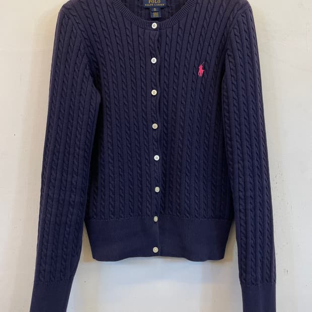 폴로 걸즈 가디건 XL(16) 폴로랄프로렌 니트가디건:)