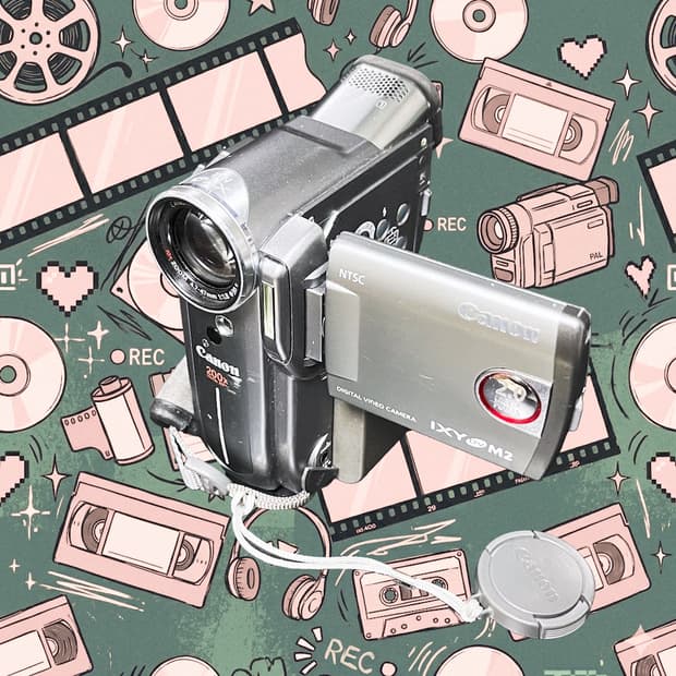 Canon ixy dv m2 6mm 캠코더 (테이프리스 개조 가능)