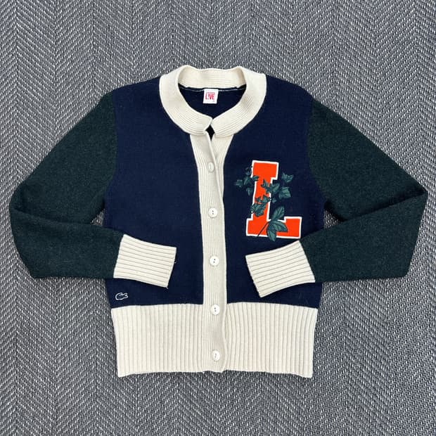 라코스테 니트 가디건