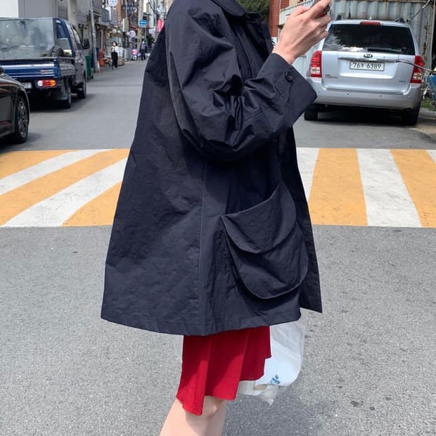 언노운블루 자켓 m