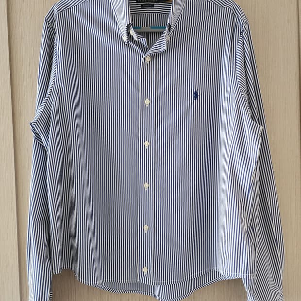 폴로 랄프로렌 스트라이프 셔츠 L