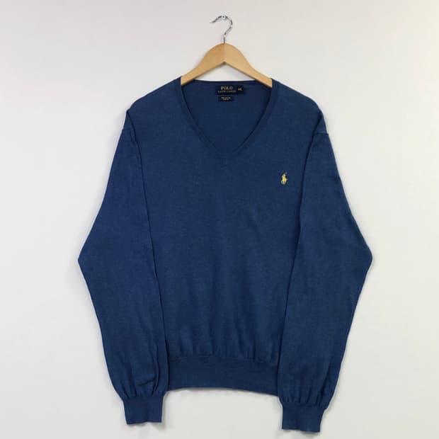 XL 폴로 피마코튼 니트