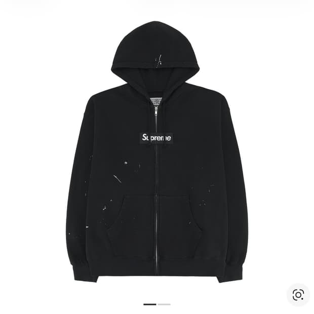 슈프림 X 메종 마르지엘라 후드집업