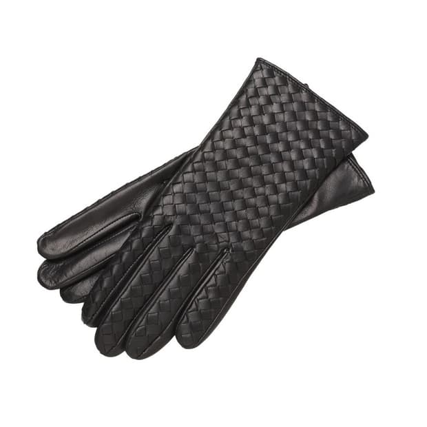 우븐 레더 여성용 장갑 (새상품)